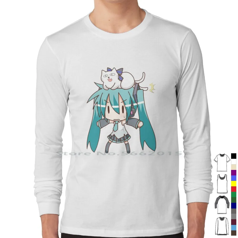 Kaus oblong Miku 100% katun Ka - Anime Themed Merchandise ulasan dan harga