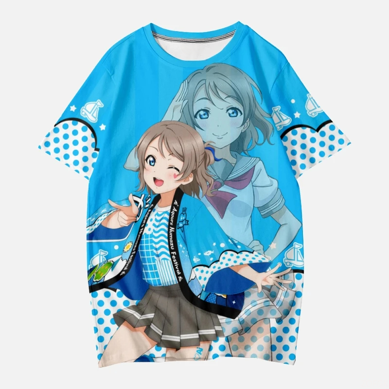 Kaus Lengan Pendek Nyaman Kasu - Anime Themed Merchandise ulasan dan harga