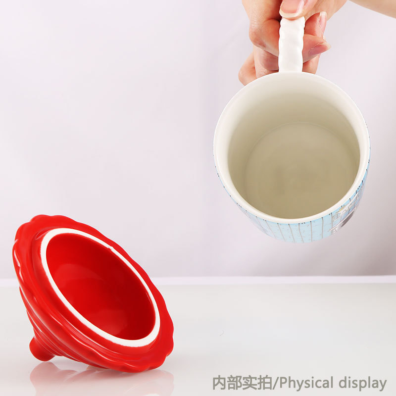Mug Keramik Rumah Moomin Kreat - Anime Merchandise Mugs ulasan dan harga